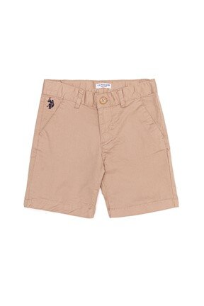 U.S. Polo Assn. Erkek Çocuk Dokuma Kapri Bermuda