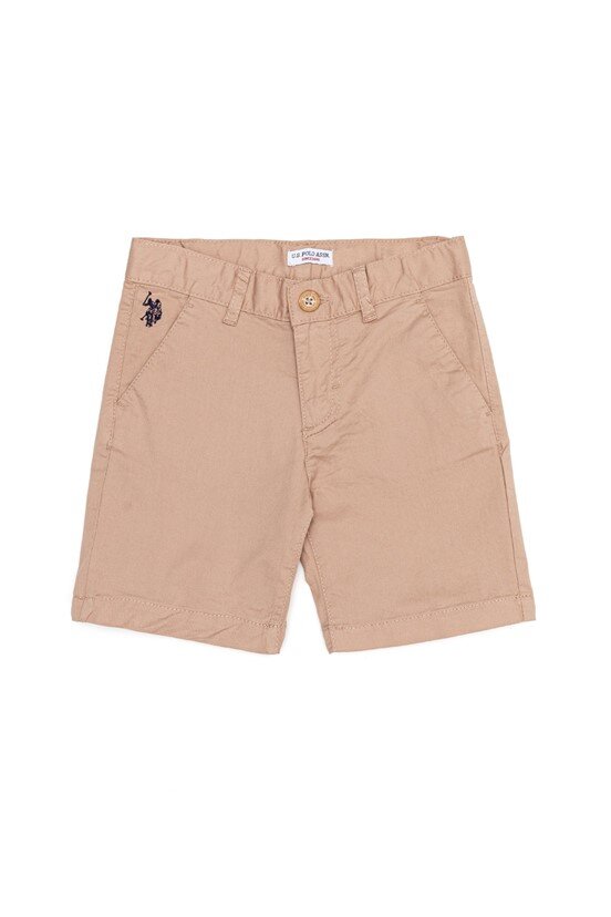 U.S. Polo Assn. Erkek Çocuk Dokuma Kapri Bermuda