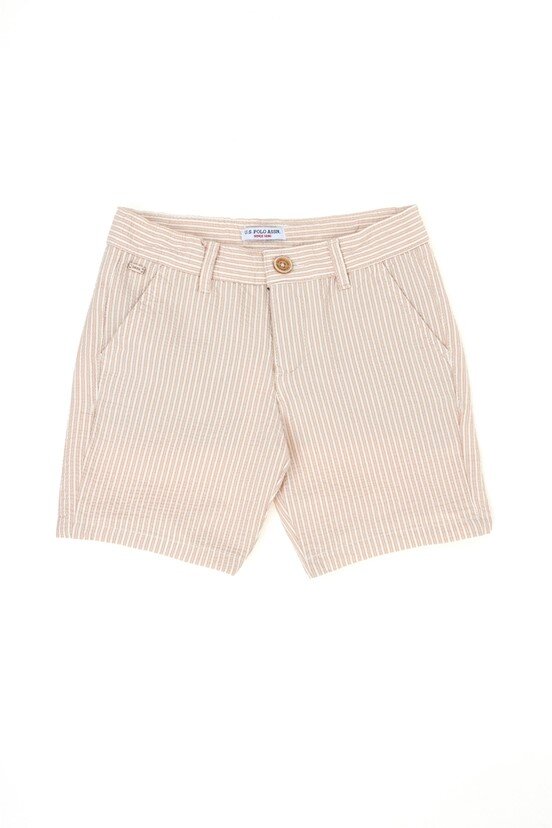 U.S. Polo Assn. Erkek Çocuk Dokuma Capri Bermuda

