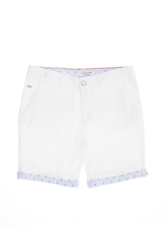 U.S. Polo Assn. Erkek Çocuk Dokuma Capri Bermuda
