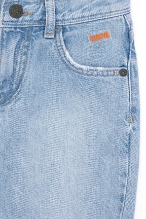 U.S. Polo Assn. Erkek Çocuk Denim Capri Bermuda