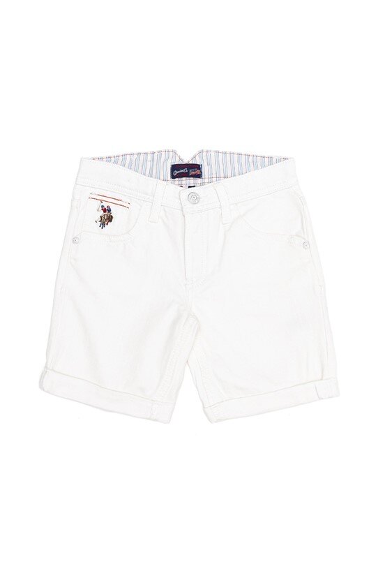 U.S. Polo Assn. Erkek Çocuk Denim Kapri Bermuda