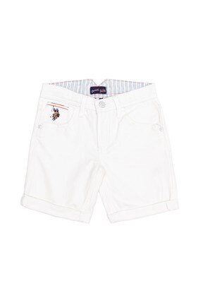 U.S. Polo Assn. Erkek Çocuk Denim Kapri Bermuda