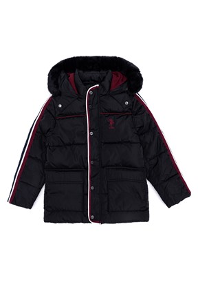 U.S. Polo Assn. Erkek Çocuk Kapişonlu Mont