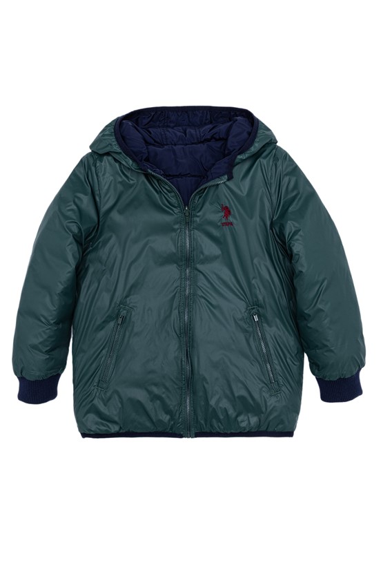 U.S. Polo Assn. Erkek Çocuk Kapişonlu Mont