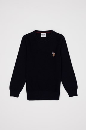 U.S. Polo Assn. Erkek Çocuk Basic Triko Kazak