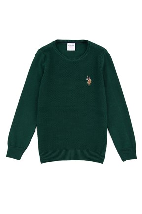U.S. Polo Assn. Erkek Çocuk Basic Triko Kazak