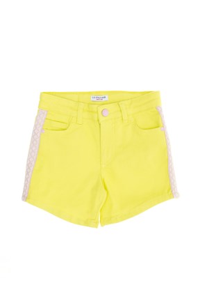 U.S.Polo Assn. Kız Çocuk Dokuma Capri Bermuda


