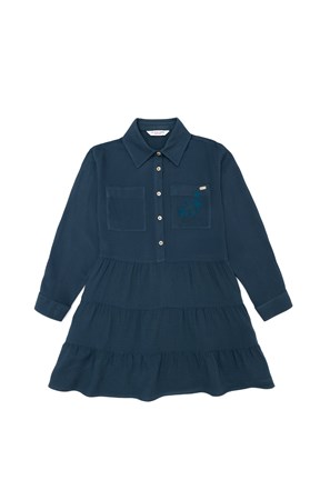 U.S. Polo Assn. Kız Çocuk Dokuma Elbise
