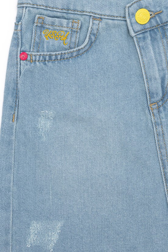 U.S. Polo Assn. Kız Çocuk Denim Etek