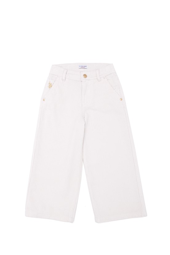 U.S. Polo Assn. Kız Çocuk Dokuma Spor Pantolon
