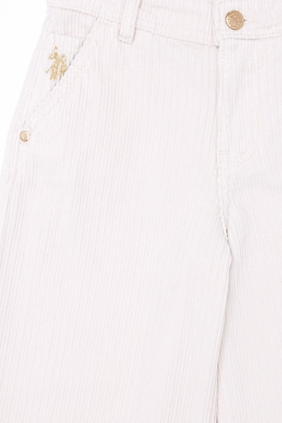 U.S. Polo Assn. Kız Çocuk Dokuma Spor Pantolon

