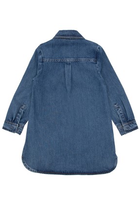 U.S. Polo Assn. Kız Çocuk Denim Elbise