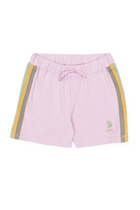 U.S. Polo Assn. Kız Çocuk Örme Capri Bermuda