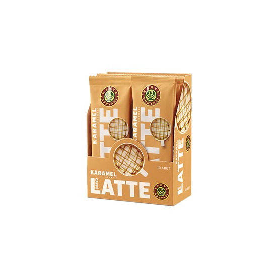 Premium Sıcak Karamelli Caffe Latte 20g (10lu kutu)