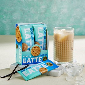Premium Soğuk Caffe Latte Vanilyalı 15 g (10lu kutu)