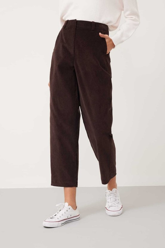 Roman Düz Paça Kadife Pantolon