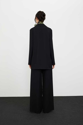 Roman Gold Aksesuarlı Crep Tunik