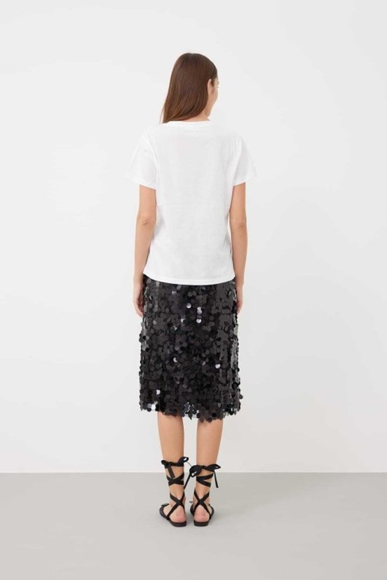 Roman Basic V Yaka T-shirt 