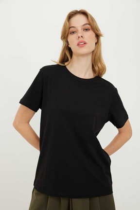 Roman Basic Bisiklet Yaka T-shirt
