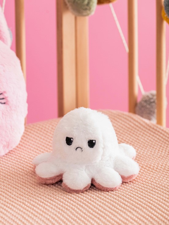 Çift Taraflı Pelüş Dolgulu Ahtapot PEMBE