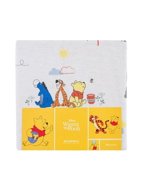Winnie The Pooh Baskılı Bebek Nevresim Seti KARIŞIK BASKILI