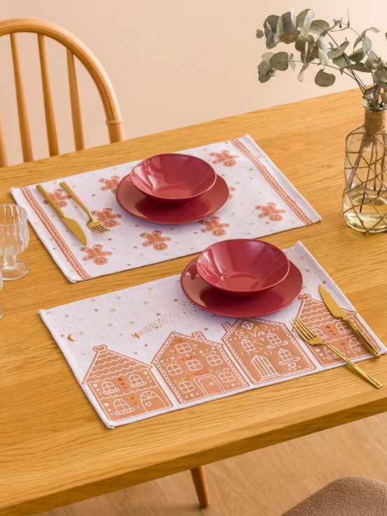 Yılbaşı Temalı Amerikan Servis 2'li 33X50 Cm KARIŞIK BASKILI