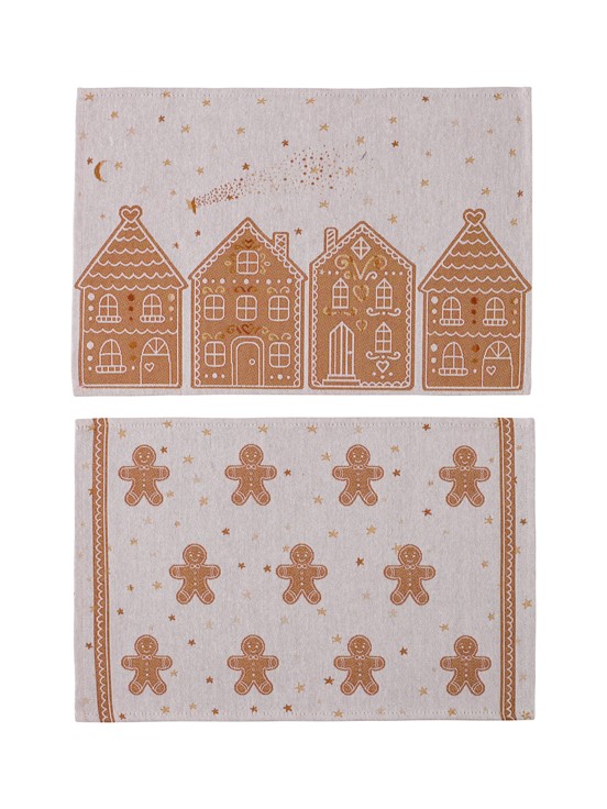 Yılbaşı Temalı Amerikan Servis 2'li 33X50 Cm KARIŞIK BASKILI