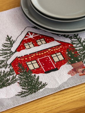 Yılbaşı Temalı Amerikan Servis 2'li 33X50 Cm KARIŞIK BASKILI