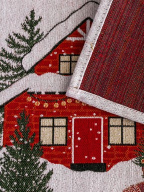 Yılbaşı Temalı Amerikan Servis 2'li 33X50 Cm KARIŞIK BASKILI