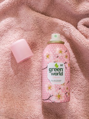 Green World Sakura Kokulu Sprey Kolonya 150Ml KARIŞIK BASKILI