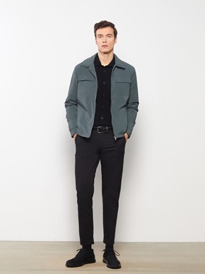LCW CLASSIC Slim Fit Gabardin Erkek Chino Pantolon BEJ