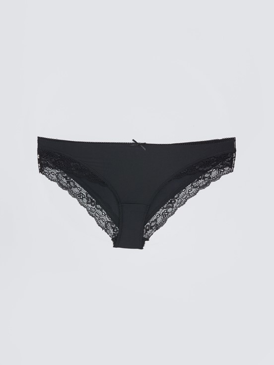 LCW DREAM Dantel Detaylı Bikini Külot 2'li Paket TEN PEMBESİ