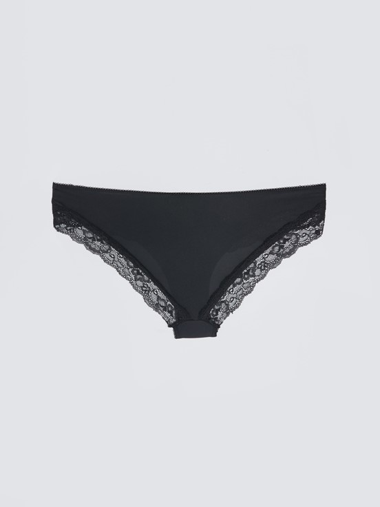 LCW DREAM Dantel Detaylı Bikini Külot 2'li Paket TEN PEMBESİ