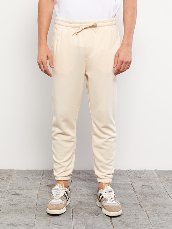LCW BASIC Rahat Kalıp Erkek Jogger Eşofman Altı TEN RENGİ
