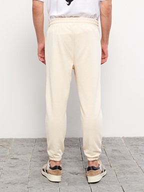 LCW BASIC Rahat Kalıp Erkek Jogger Eşofman Altı TEN RENGİ