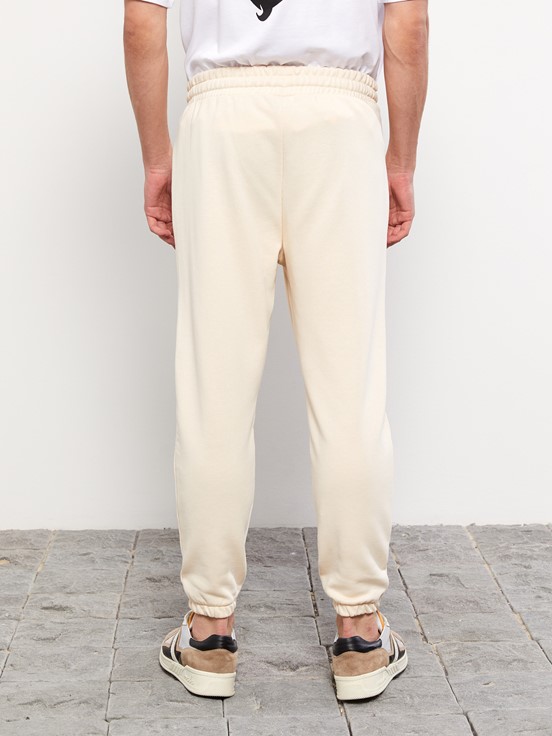 LCW BASIC Rahat Kalıp Erkek Jogger Eşofman Altı TEN RENGİ