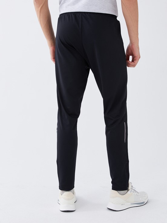 LCW SPORTS Slim Fit Erkek Spor Eşofman Altı YENİ SİYAH