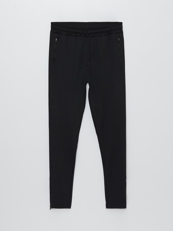 LCW SPORTS Slim Fit Erkek Spor Eşofman Altı YENİ SİYAH