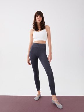 Düz Kaydırmaz Tabanlı Kadın Yoga ve Pilates Çorabı 2'li Paket MAT LİLA