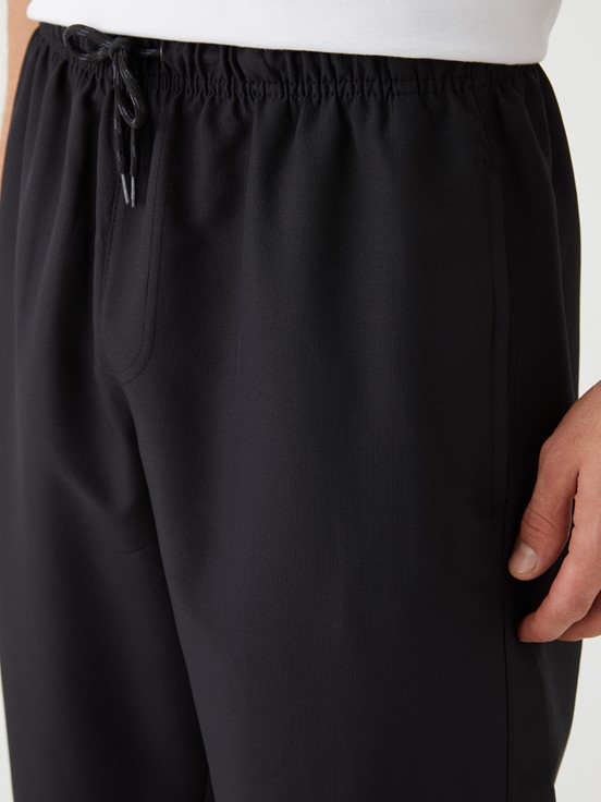 Uzun Boy Basic Erkek Deniz Şortu YENİ SİYAH