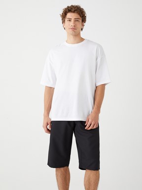 Uzun Boy Basic Erkek Deniz Şortu YENİ SİYAH