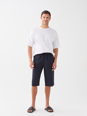 Uzun Boy Basic Erkek Deniz Şortu YENİ SİYAH