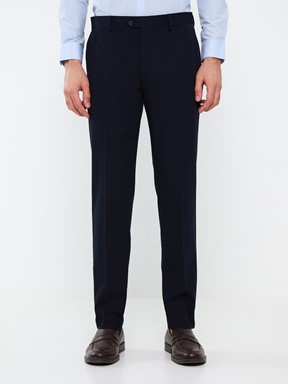 Slim Fit Erkek Pantolon LACİVERT