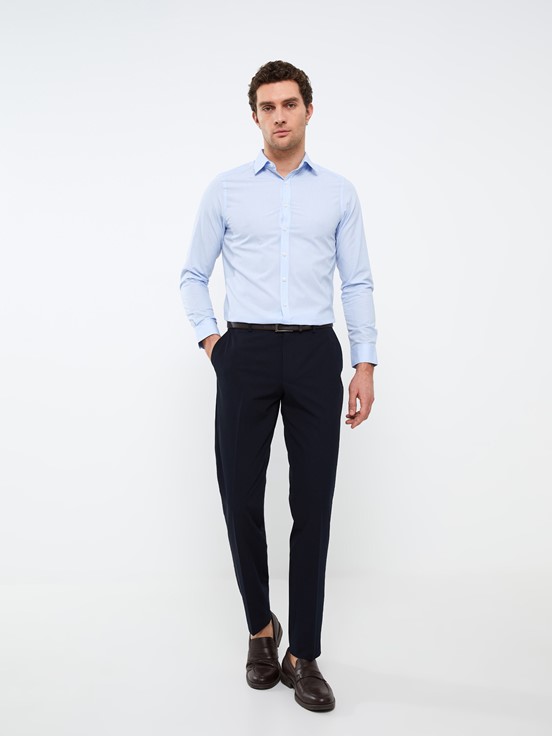 Slim Fit Erkek Pantolon LACİVERT