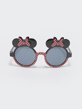 Minnie Mouse Baskılı Kız Çocuk Güneş Gözlüğü KARIŞIK