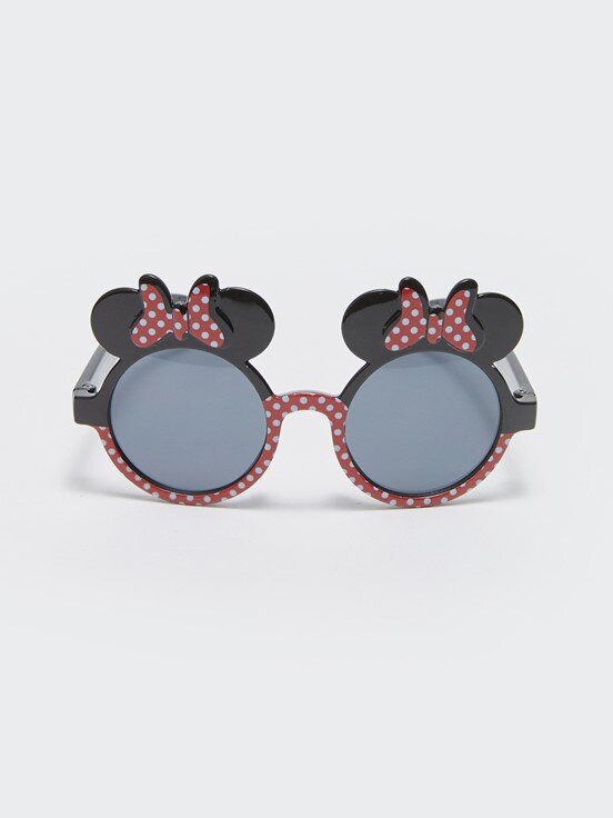 Minnie Mouse Baskılı Kız Çocuk Güneş Gözlüğü KARIŞIK