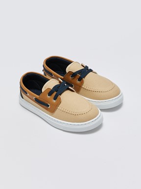 32-39 Numara Erkek Çocuk Espadril Ayakkabı BEJ