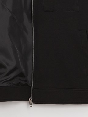 LCW VISION Slim Fit Gömlek Yaka Erkek Mont YENİ SİYAH