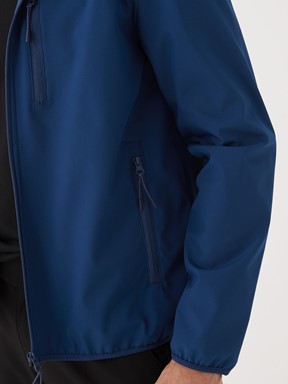 Standart Kalıp Kapüşonlu Erkek Mont LACİVERT